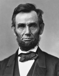 Portrait de Abraham Lincoln