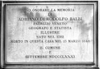 Portrait de Adriano Balbi