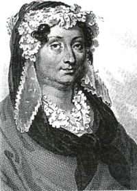 Portrait de Adélaïde-Gillette Dufrénoy