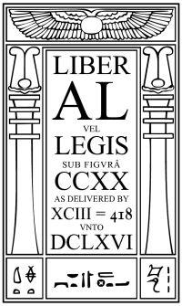 Image de Liber AL vel Legis