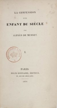 Image de La Confession d’un enfant du siècle