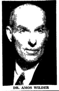 Amos Niven Wilder