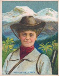 Portrait of Annie S. Peck