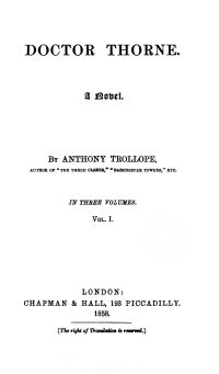 Image de Doctor Thorne
