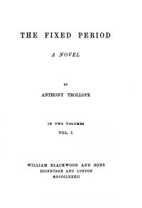 Image de The Fixed Period