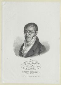 Portrait de Antoine-Jean Saint-Martin