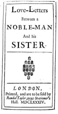 Image de Love-Letters Between a Nobleman and His Sister