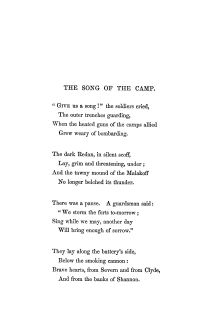 Image de The Song in Camp