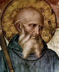 Portrait of Benedict of Nursia