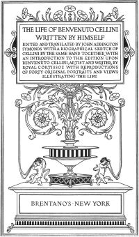 Image de The Life of Benvenuto Cellini