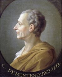 Portrait of Charles Louis de Secondat de Montesquieu