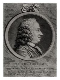 Portrait de Charles de Brosses