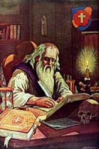 Portrait of Christian Rosenkreuz