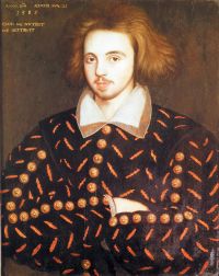 Portrait de Christopher Marlowe
