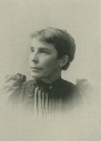 Portrait of Clara Doty Bates