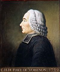 Portrait de Claude-Henri de Fusée de Voisenon