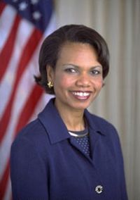Portrait de Condoleezza Rice