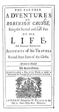 Image de The Further Adventures of Robinson Crusoe
