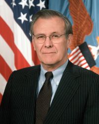 Portrait of Donald Rumsfeld