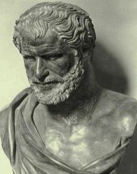 Portrait de Démocrite