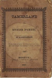 Image de Tamerlane and other poems