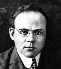 Portrait of Edgar Lee Masters