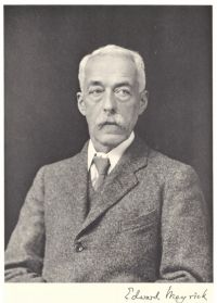Portrait de Edward Meyrick