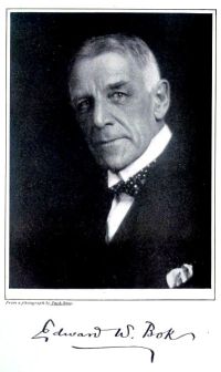 Portrait of Edward William Bok