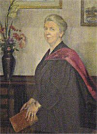 Portrait of Eleanor F. Jourdain