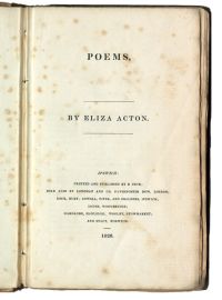 Portrait of Eliza Acton
