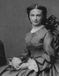 Portrait of Elizabeth Bacon Custer