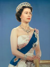 Portrait de Elizabeth II