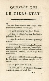 Image de Qu’est-ce que le tiers état ?