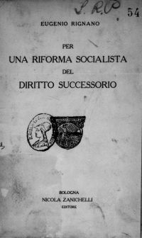 Portrait de Eugenio Rignano