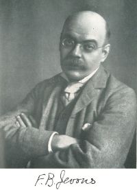 Portrait of F. B. Jevons