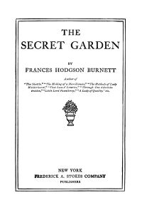 Image de The Secret Garden
