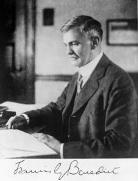 Portrait of Francis Gano Benedict