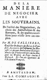 Portrait of François de Callières