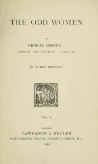 Image de The Odd Women