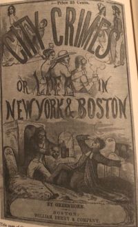 Image de City Crimes; Or, Life in New York and Boston