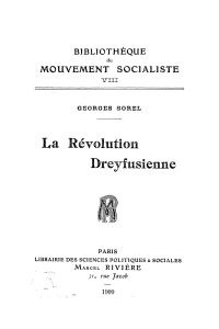 Image de La révolution dreyfusienne