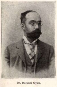 Portrait de Gyula Haraszti