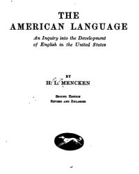Image de The American Language