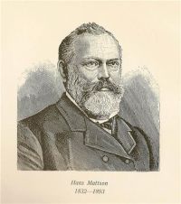 Portrait of Hans Mattson