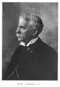 Portrait of Henry Sweetser Burrage