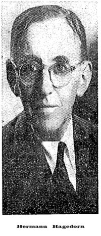 Portrait of Hermann Hagedorn