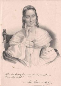 Portrait de Ida von Hahn-Hahn
