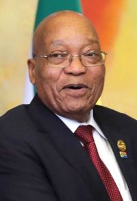 Portrait of Jacob Zuma