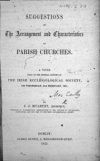 Image de Suggestions on the Arrangement and Characteristics of Parish Churches
