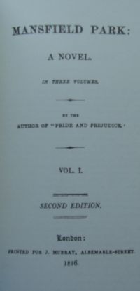 Image de Mansfield Park